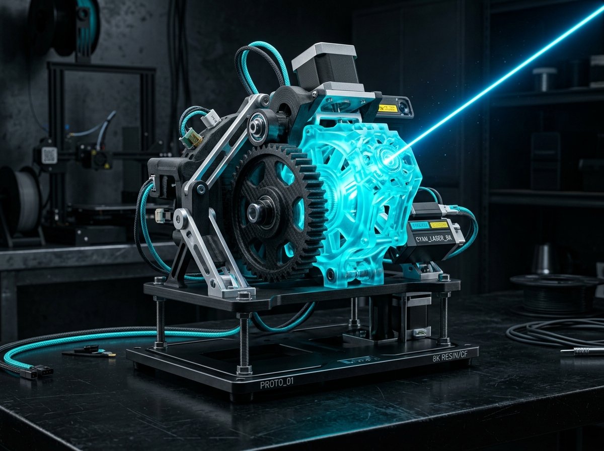 High-Precision 3D Printed Prototype Object